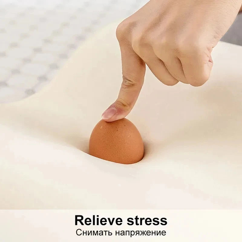 Memory Foam Pillow for Sleeping Adjustable Side Sleeper Pillow for Neck Shoulder Pain Relief Orthopedic Contour Pillow