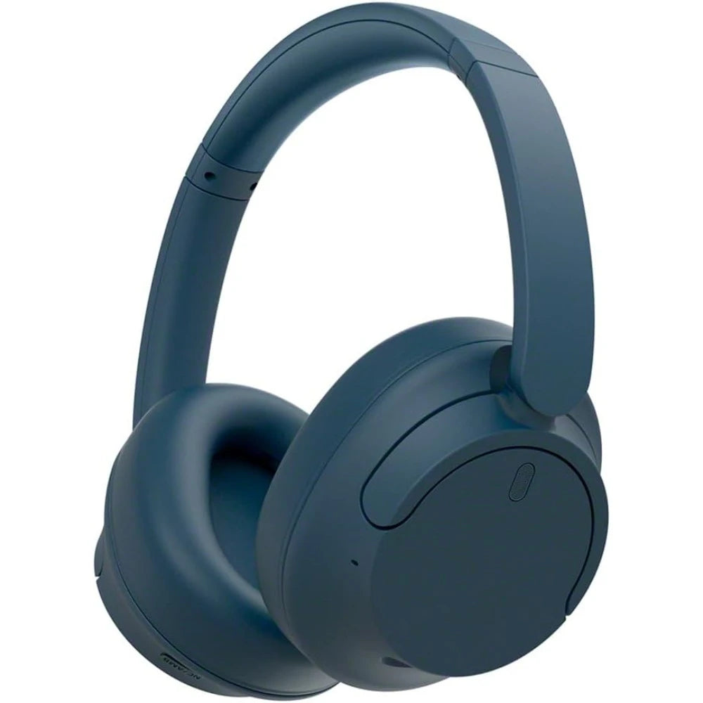 WH-CH720N Wireless Bluetooth Headphones Noise Canceling 35H Battery Quick Charge Built-in Mic - United States / Blue