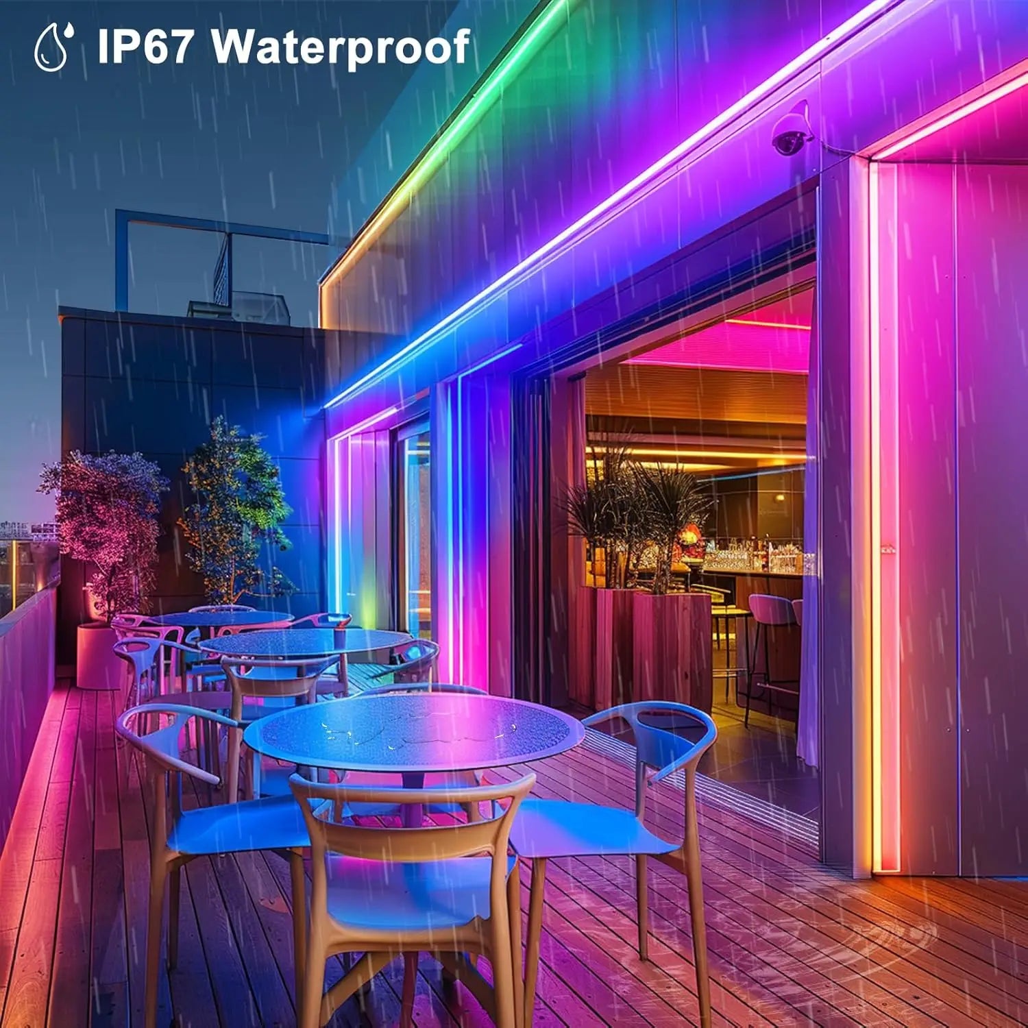 5V USB Smart Neon Rope Light 3/5M Waterproof Led Strip Lights With App Remote Music Sync for Bedroom Gaming Room