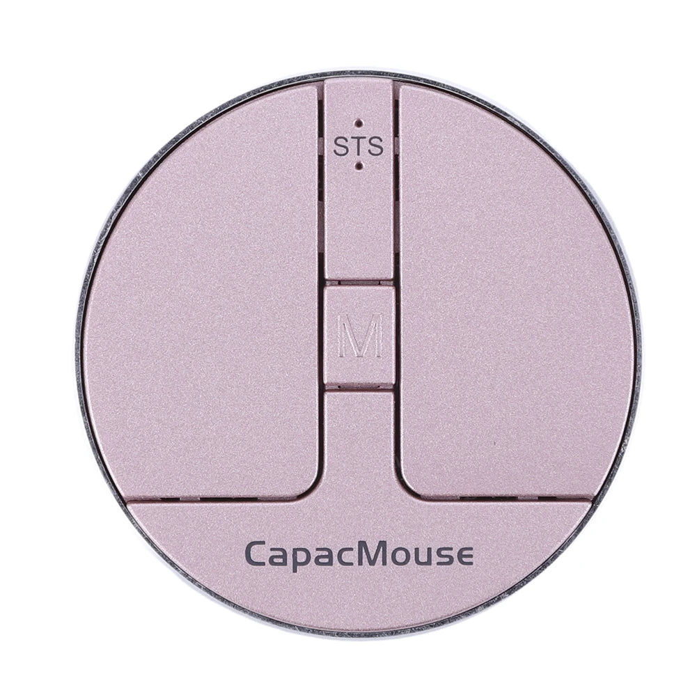 Wireless Mouse 3 Mode Bluetooth5.2/2.4G/USB Mini Capacitive Mice Ultra Thin Wireless Computer Mouse Adjustable DPI