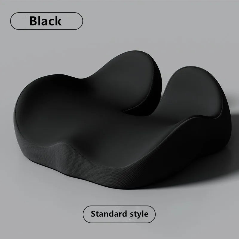 Office Memory Foam Seat Cushion Buttock Pad for Long Time Sitting Posture Correction Prolapsed Hemicircumference Relief