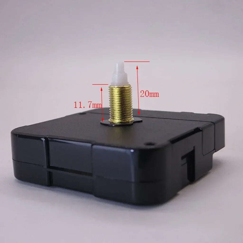 DIY Wall Clock Replacement Movement Parts Repair Quartz Time Hands Clock Motor 20mm Maximum Dial Thickness 31mm Shaft