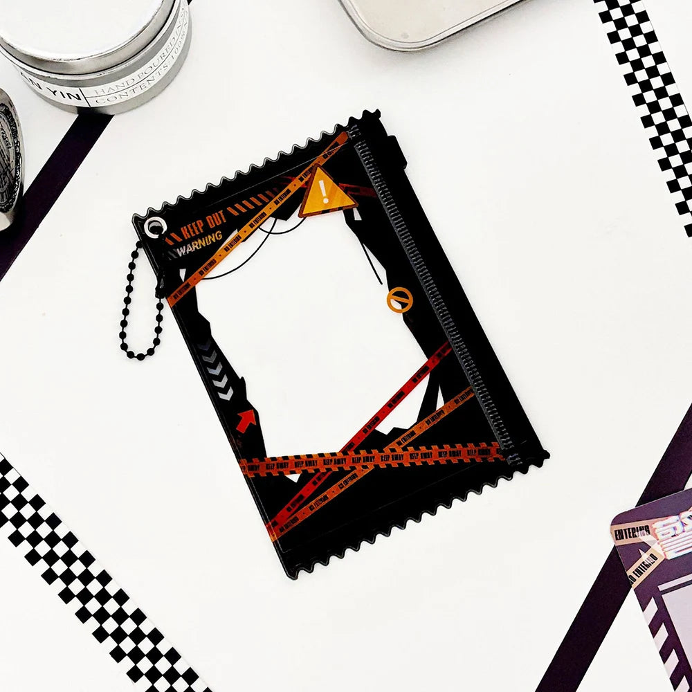 INS Transparent Candy Bag Badge Holder Korean Photocard Holder Display Bag Pendant Idol Photo Card Protective Cover