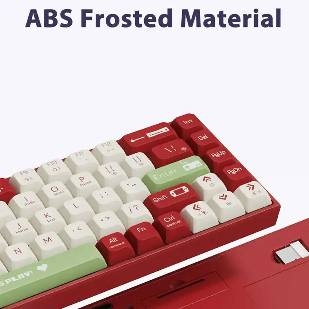 AJAZZ AK680 Mechanical Keyboard ABS Keycap 68 Keys Wired Wireless Bluetooth Gamer Keyboard Hot Swap Custom Gasket