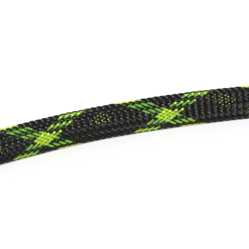 5M Multicolor PET Insulated Braid Sleeving 2mm - 40mm Expandable Wire Cable Sheath Flame-retardant Nylon Braided Mesh