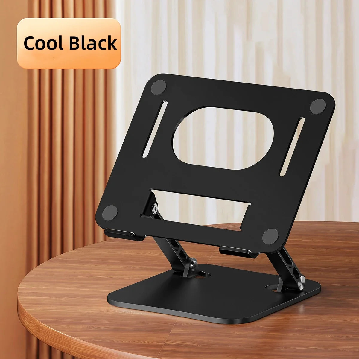 Phone Tablet Stand Adjustable Aluminum Alloy laptop Tablet up to 17 ’Laptop Portable Folding stand Cooling stand