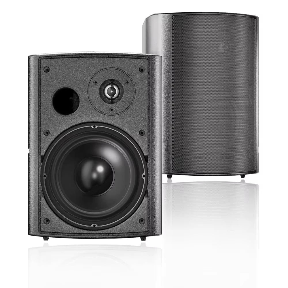 Herdio 6.5’’ 400W 2PCS Indoor Outdoor Bluetooth Speakers Wall Mount Speakers Waterproof Weather Resistant For Patio