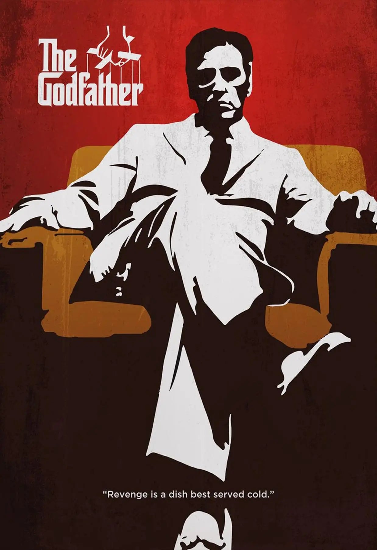 Hot Movie The Godfather Posters Prints Canvas Painting Wall Art Picture Living Room Cinema Office Home Decor - nn-6