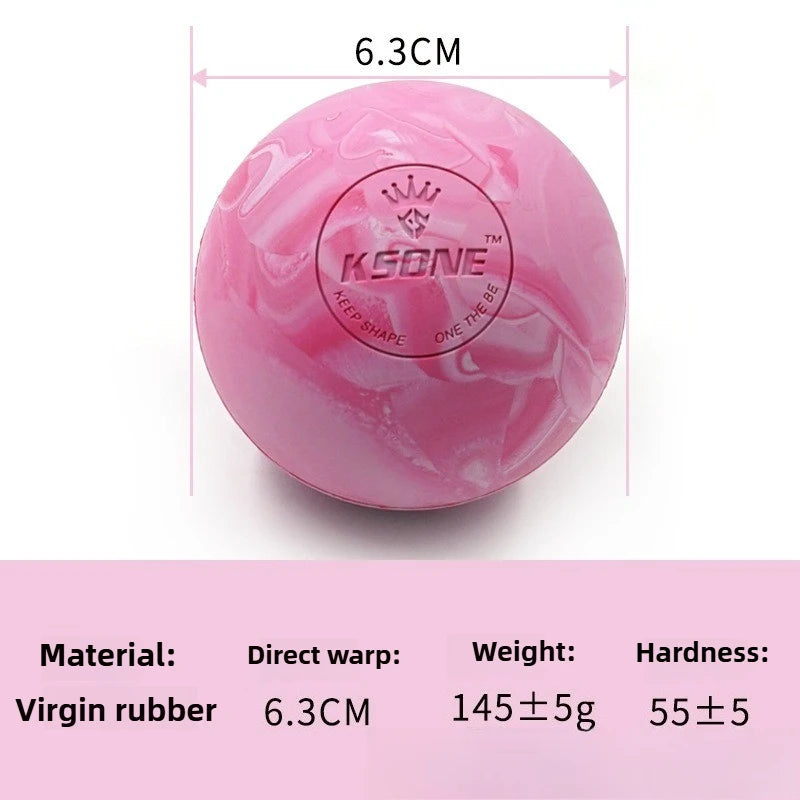 Solid Rubber Massage Balls Deep Tissue Massage Tools Fitness Balls for Yoga Lacrosse and Warm-ups Myofascial Release