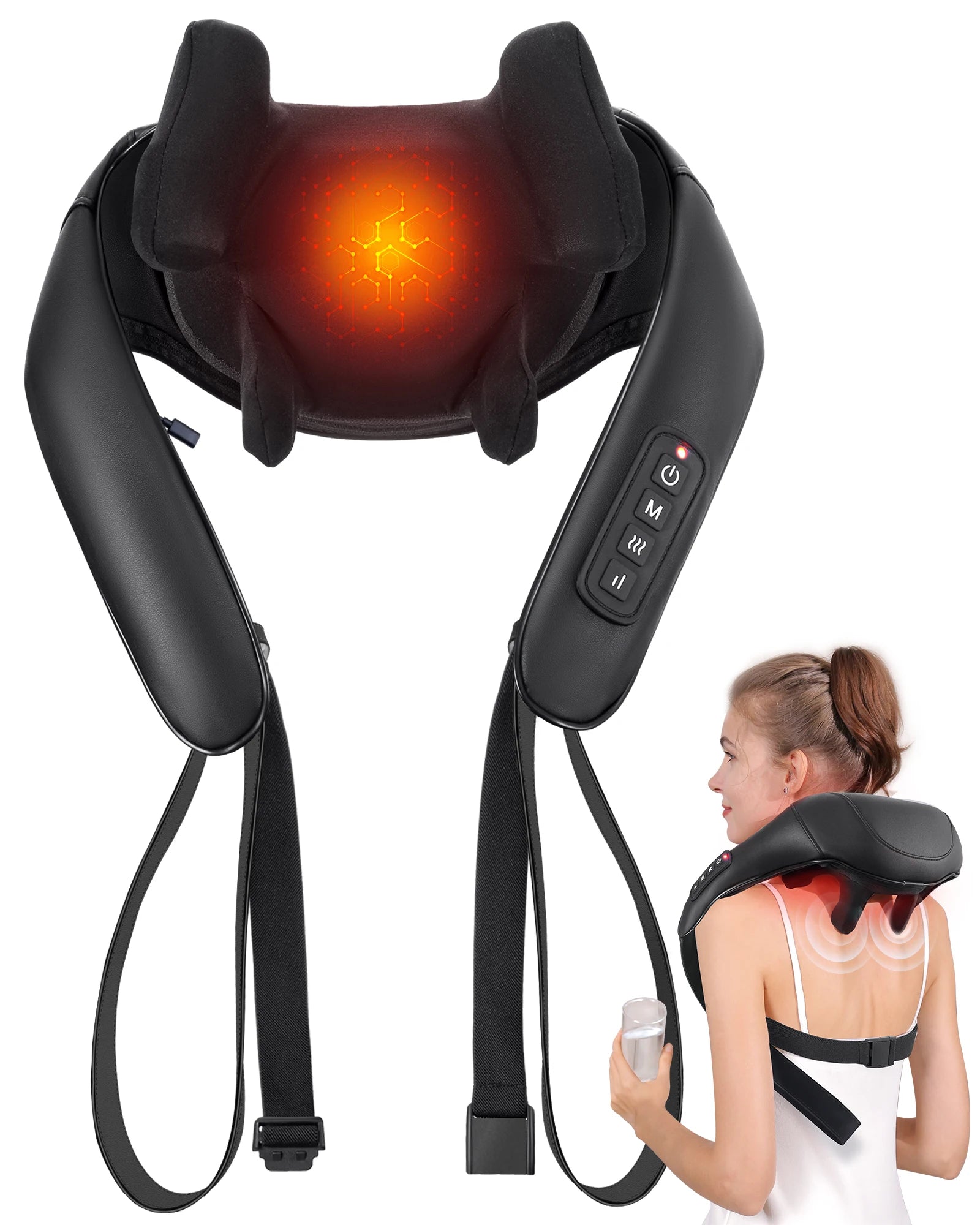 masgre-shiatsu-back-neck-massager-cordless-shoulder-massager-with-heat-electric-deep-tissue-3d-kneading-massage-pillow