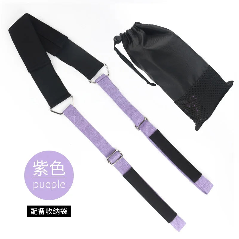 Adjustable Yoga Straps Belt Stretcher Legs Ballet DanceTraining Band Toned Tights Arms Stretch Muscles Relax Split Leap