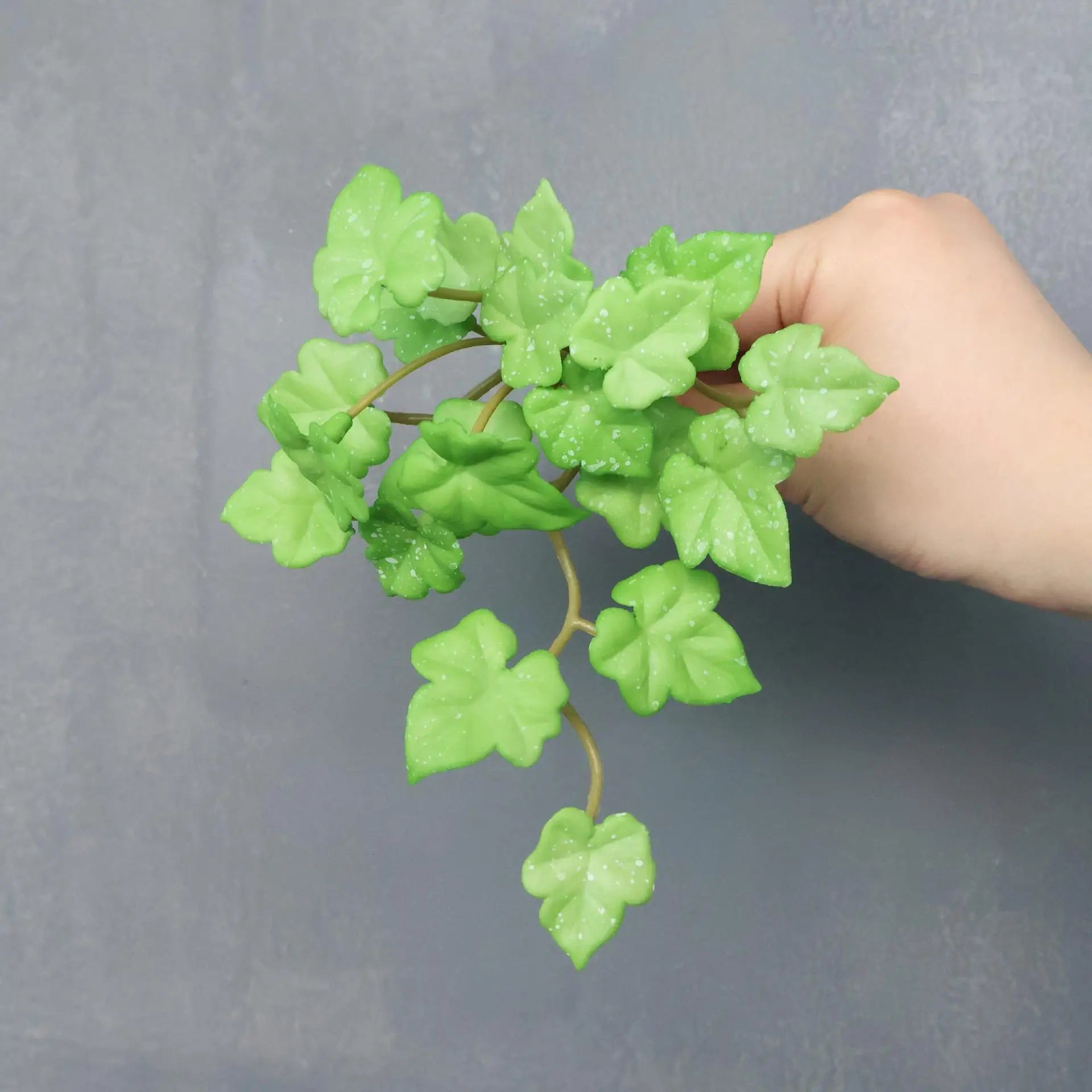 17CM Artificial Plant Mini Bouquets Copper Coin Grass Soft Rubber False Green Plants Wall Hung for Home Office Garden