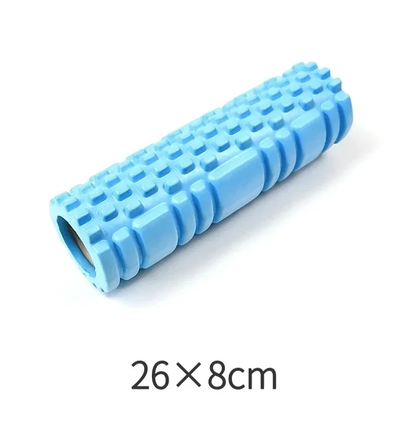 Hollow Foam Massage Roller - Yoga Fitness Column for Muscle Relaxation & Exercise Support Training Companion