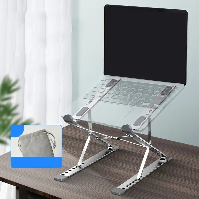Laptop Stand For Macbook Folding Adjustable Aluminum Computer Pc Tablet Stand Notebook Tablelaptop Holder Heat