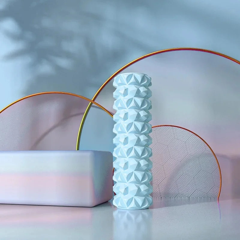 Diamond Foam Axle New Style Roller Slimming Legs Beauty Shaping Deep Massage Yoga Column Muscle Relaxation Equipment