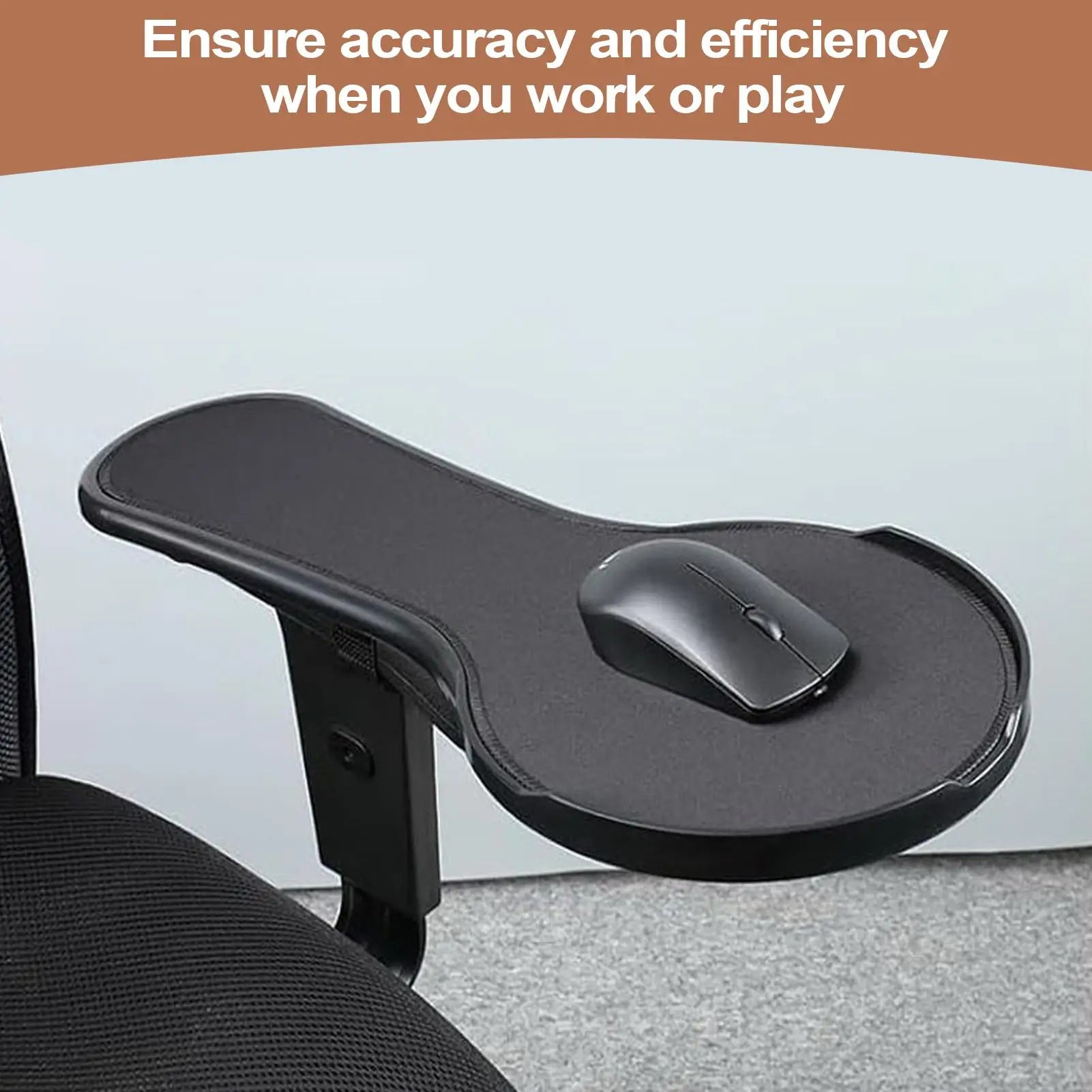 Armrest Desk Extender Computer Arm Support Pad Ergonomic Design Chair Attachment Extension Elbow Mat for Offices Home