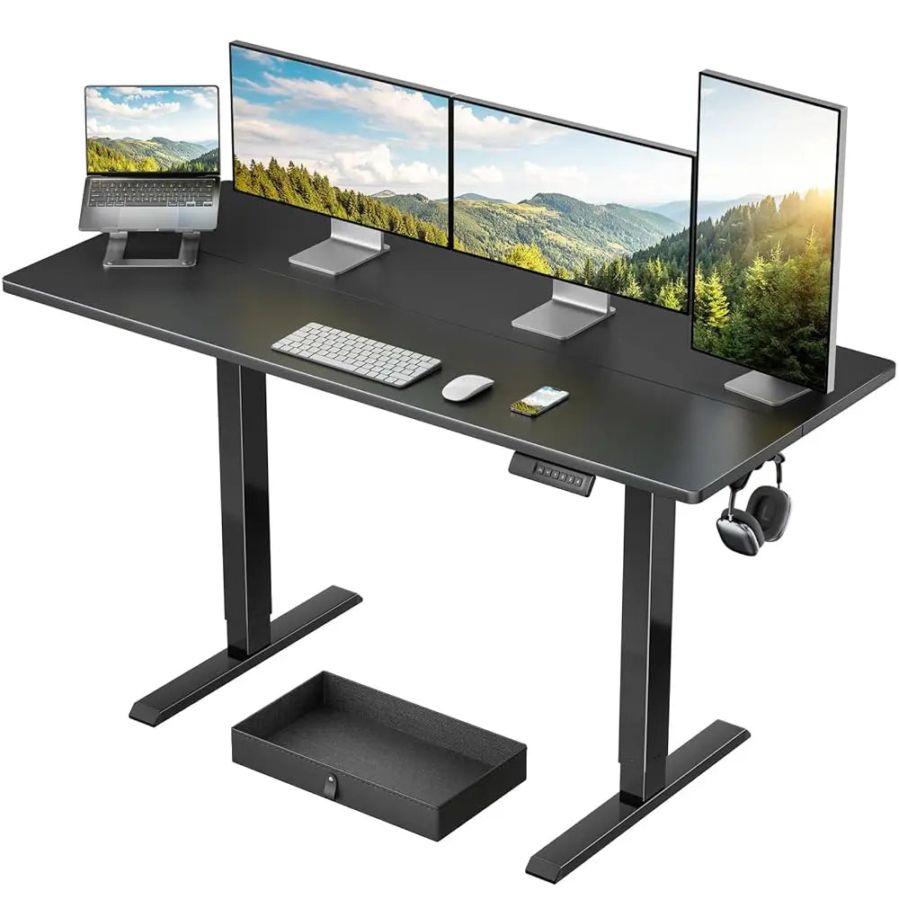 electric-standing-desk-with-drawer-48-x-24-electric-stand-up-desk-ergonomic-adjustable-desk-with-storage-headphone-bag