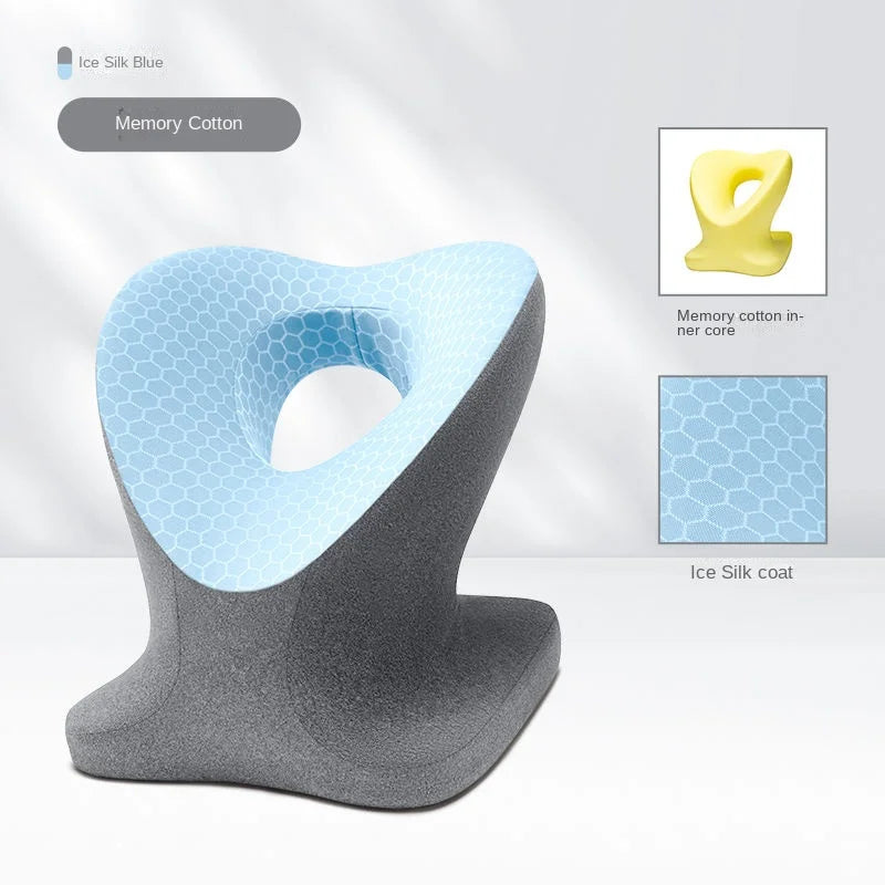 Memory Foam Nap Pillow For Travel Headrest Neck Support Cushions Office Rest Lunch Break Pillow Orthopedic Student Desk