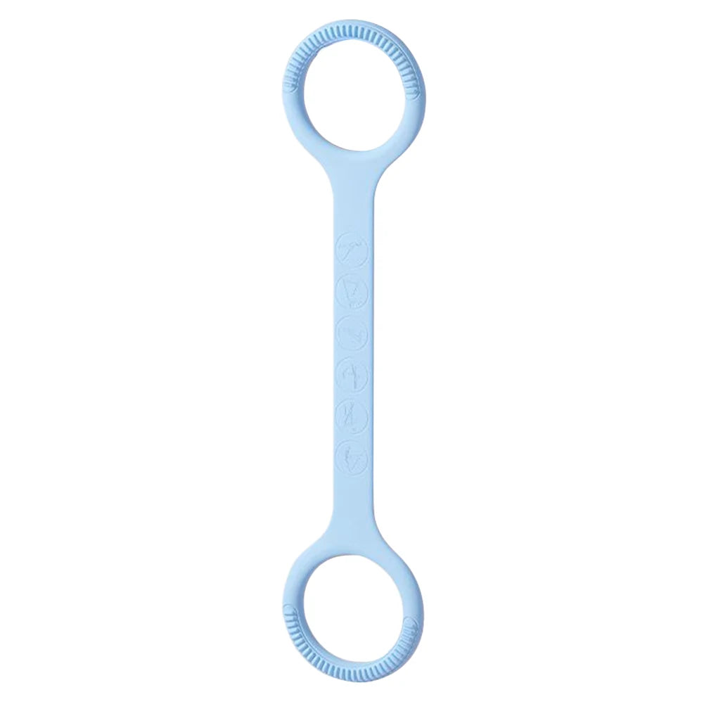 8 Shaped Fitness Resistance Band Fitness Pulling Rope Shoulder Stretch Band for Home Chest Arm Exercise - Blue25 B