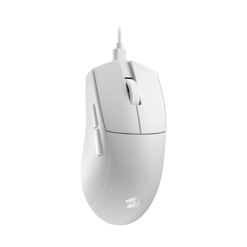 Redragon M996 Wired 8K 26,000 Max DPI 2.4G Gaming Mouse - WHITE / GERMANY
