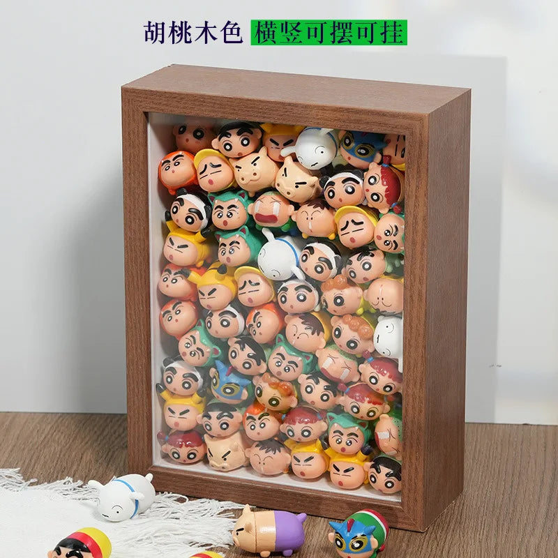 3D Toy Storage DIY Frame Blind Box Doll Small Doll Decorations Creative Picture Frame Office Decoration Custom Photo