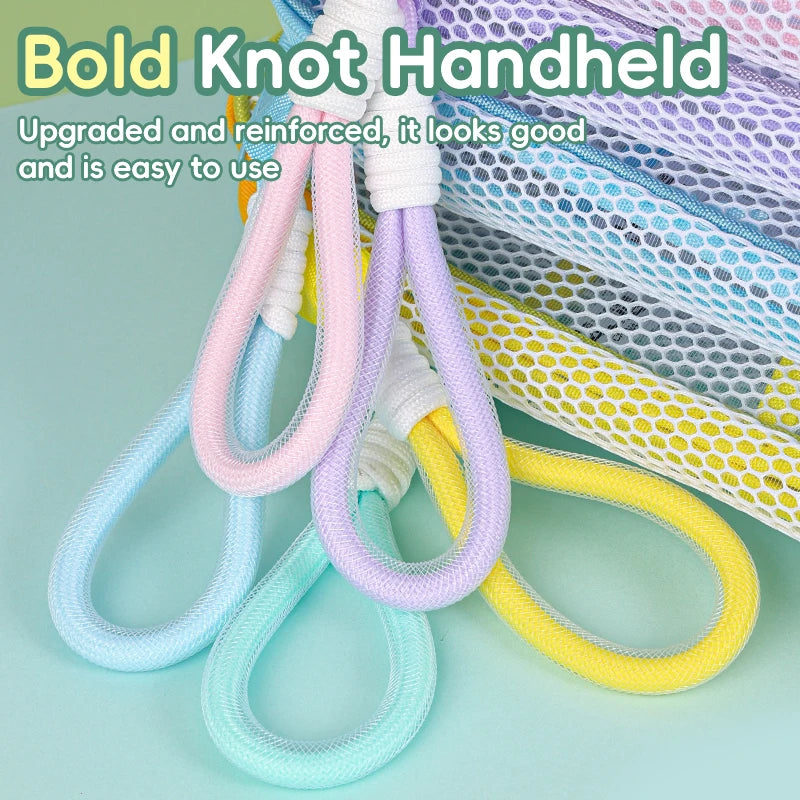 HUAJIE A4/A5 Zipper Document Bag Multi-Layer Subject File Folder Large Capacity Storage Bag with Handle for Students