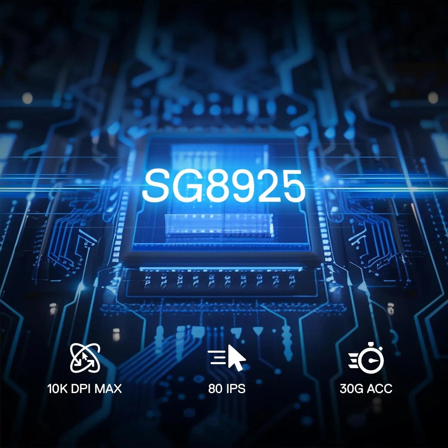 Redragon M616 RGB Gaming 10000 DPI Wired Optical 6 Programmable Buttons 8 Backlit Modes Software Supports DIY Keybinds