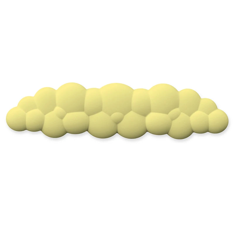 Cloud Keyboard Wrist Rest Mouse Pad Wrist Support Keyboard Set with Ergonomic Memory Foam Anti-Slip Base for Home