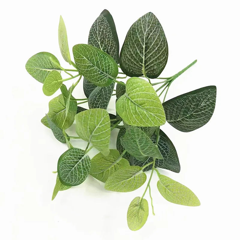 30-38CM Artificial Desktop Plants Green Plastic Lily Bamboo Simulation Gladiolus Hotel Display Christmas Home Decor