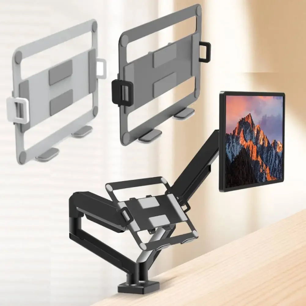 Dual Monitor Bracket Computer Desk Mount Stand Adjustable Expandable Display Bracket Holds Up To 19.8lbs Monitor Arm