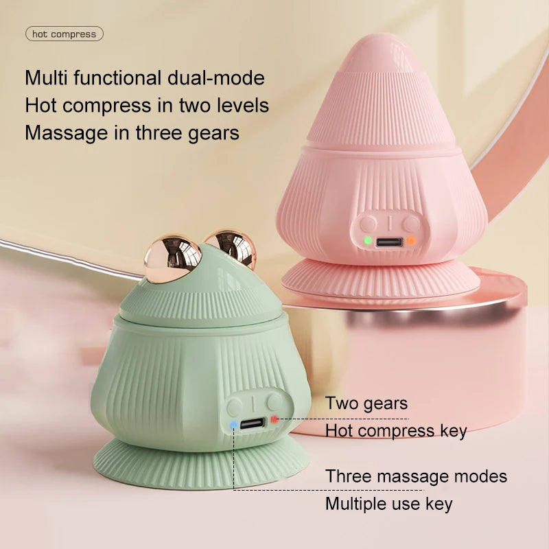 Electric Vibrating Massage Ball Myofascial Release Tool With Suction Cup Fitness Muscle Relaxation Deep Tissue