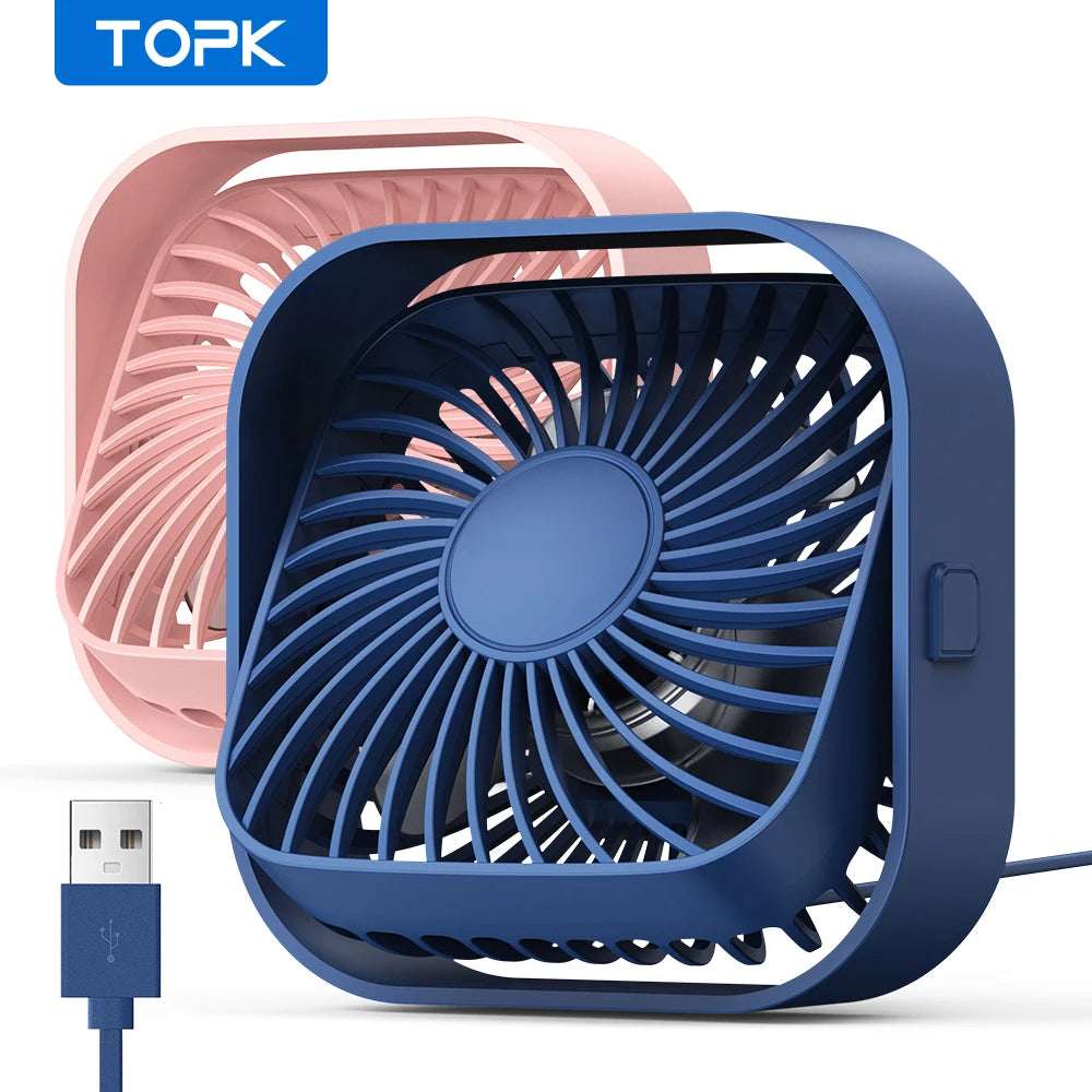topk-usb-desk-fan-2pack-mini-fan-strong-airflow-quiet-operation-360-rotatable-head-3-speed-wind-small-cooling-fan-for-home