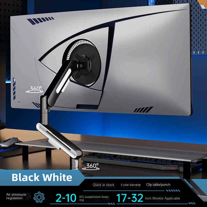 New Desktop Monitor Mount Bracket for 13 to 32 Inch LCD Screens Rotating Mechanical Arm Lift Base Desktop TV Screen