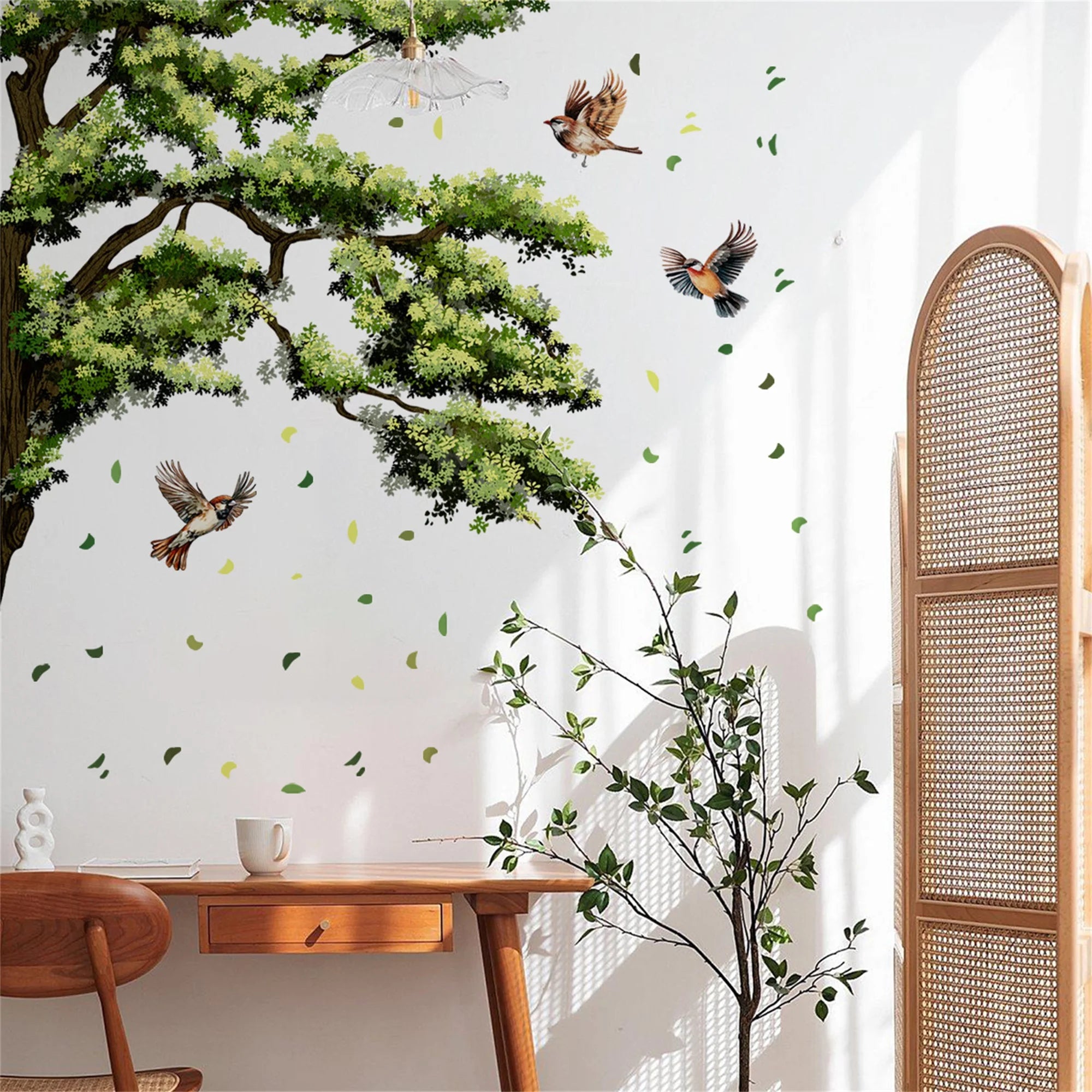 green-leaves-and-birds-wall-decals-3-piece-set-nature-inspired-wall-sticker-for-home-decor-living-room-office-decoration