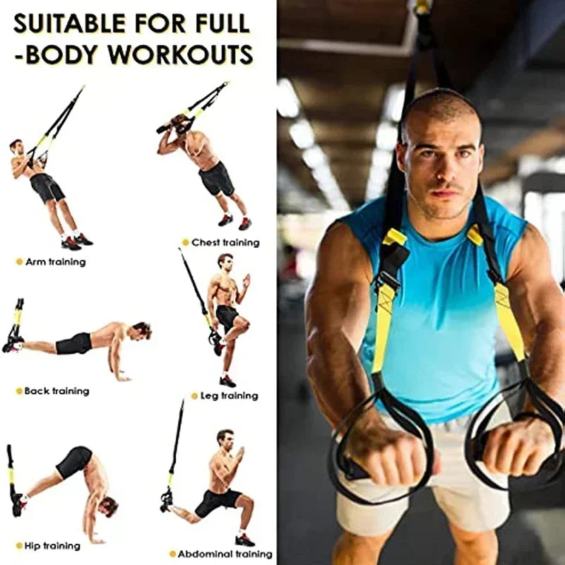 Home Use P3-Trx Resistance Device Hanging Pulling Rope Hanging Training Band Yoga Fitness Band Fitness Suspension