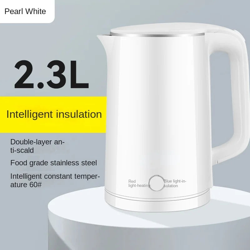 Electric kettle stainless steel small household appliances household kettle automatic power off - Intelligent insulati 1