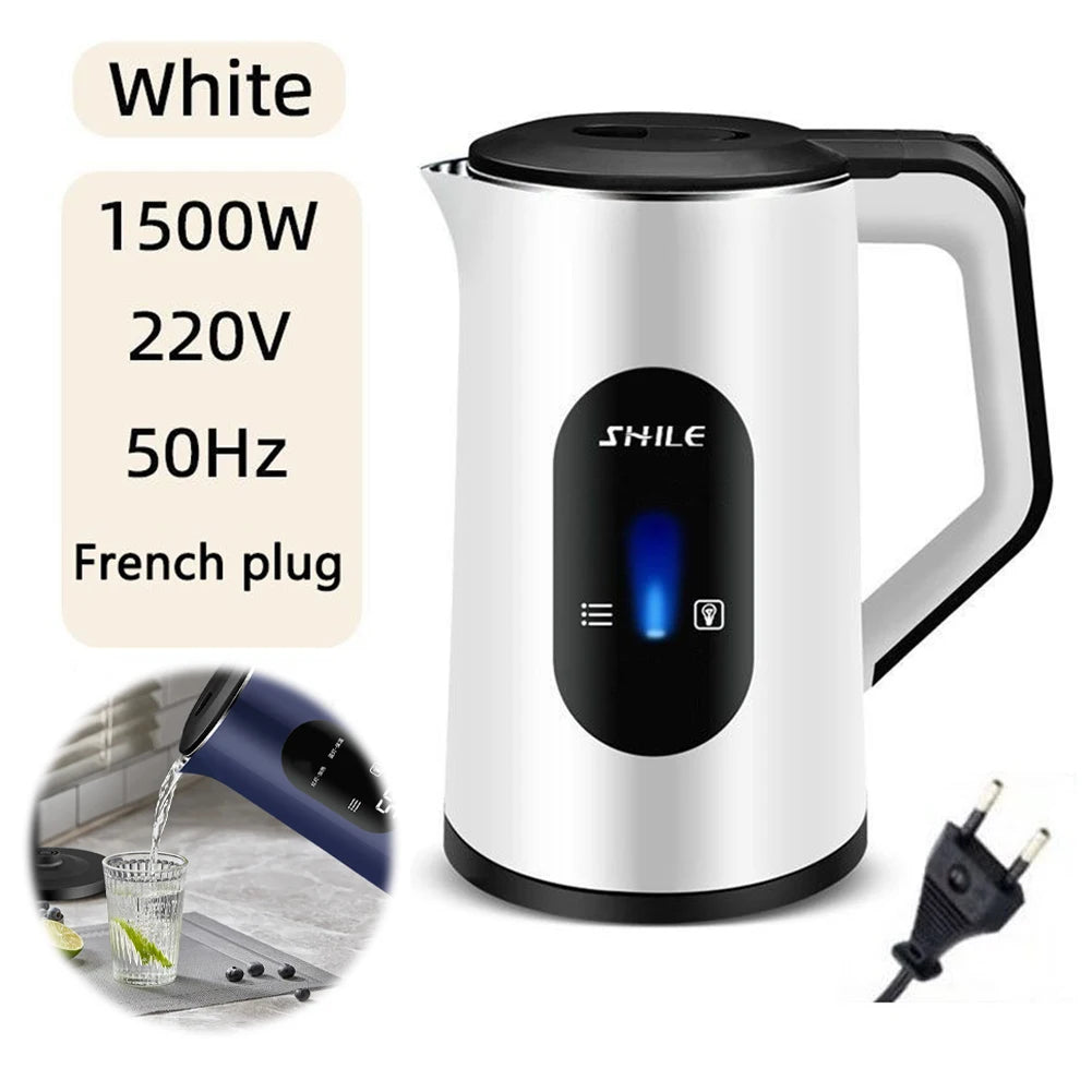 2.2L Electric Kettle Temperature Control Thermos Bottle Auto-Shutoff Thermal Water Kettle 1500W Fast Boil Multifunction
