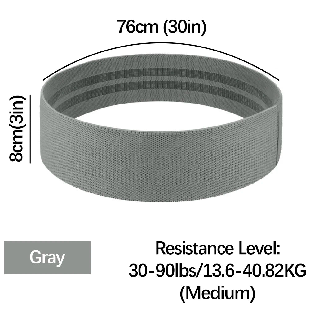 Custom Logo Booty Bands for Women and Men Fitness Elastic Exercise Workout Bands Hip Circle Thigh Squat Gym Equipment