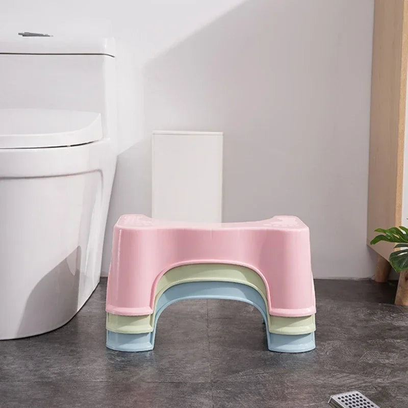 Bathroom Squatty Potty Toilet Stool Children Pregnant Woman Seat Toilet Foot Stool for Adult Men Women Old People
