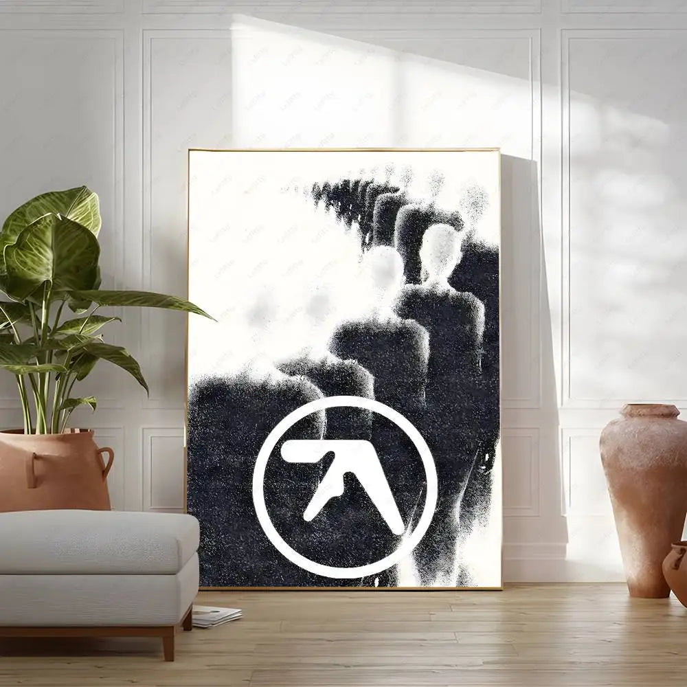 DJ A-Aphex T-Twin Cool Album Poster Multi-Purpose Wall Art for Living Room Bedroom Office Hallway Bar Home Decor Gift