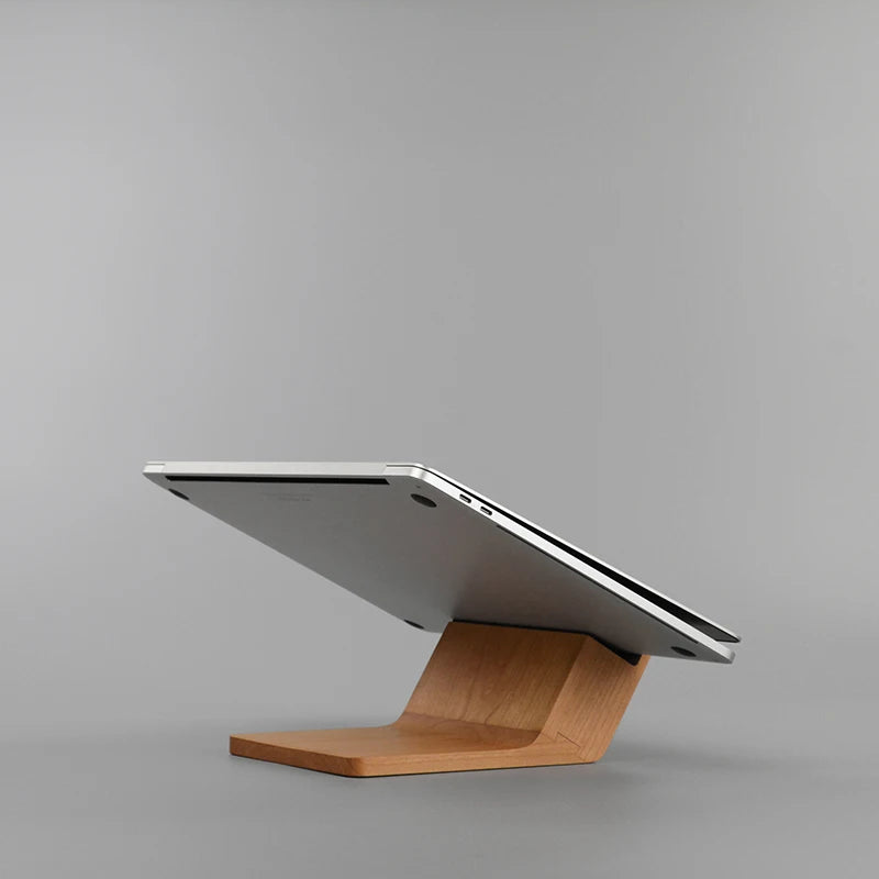 LETII ’Empty’ Minimalist Laptop Stand - Sleek Desktop Base for MacBook & Notebook Modern Desk Organizer by Letian