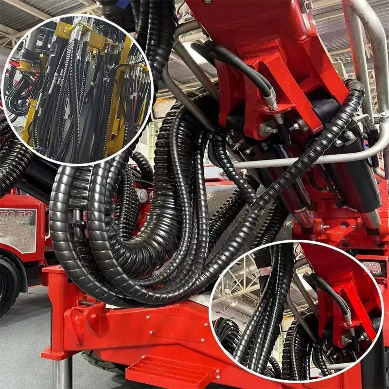 2/10M Cable Spiral Wrap Protector Flexible Wire Organizer Cable Protection Sleeve Wire Winding Cover Cord Tube