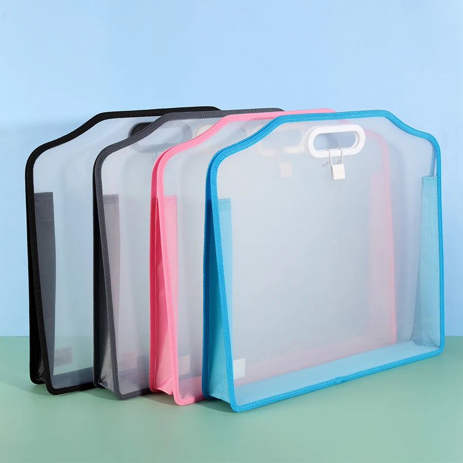 a3-thickened-3d-transparent-file-bag-portfolio-storage-bag-handheld-book-bag-office-document-bag-double-layer-folder