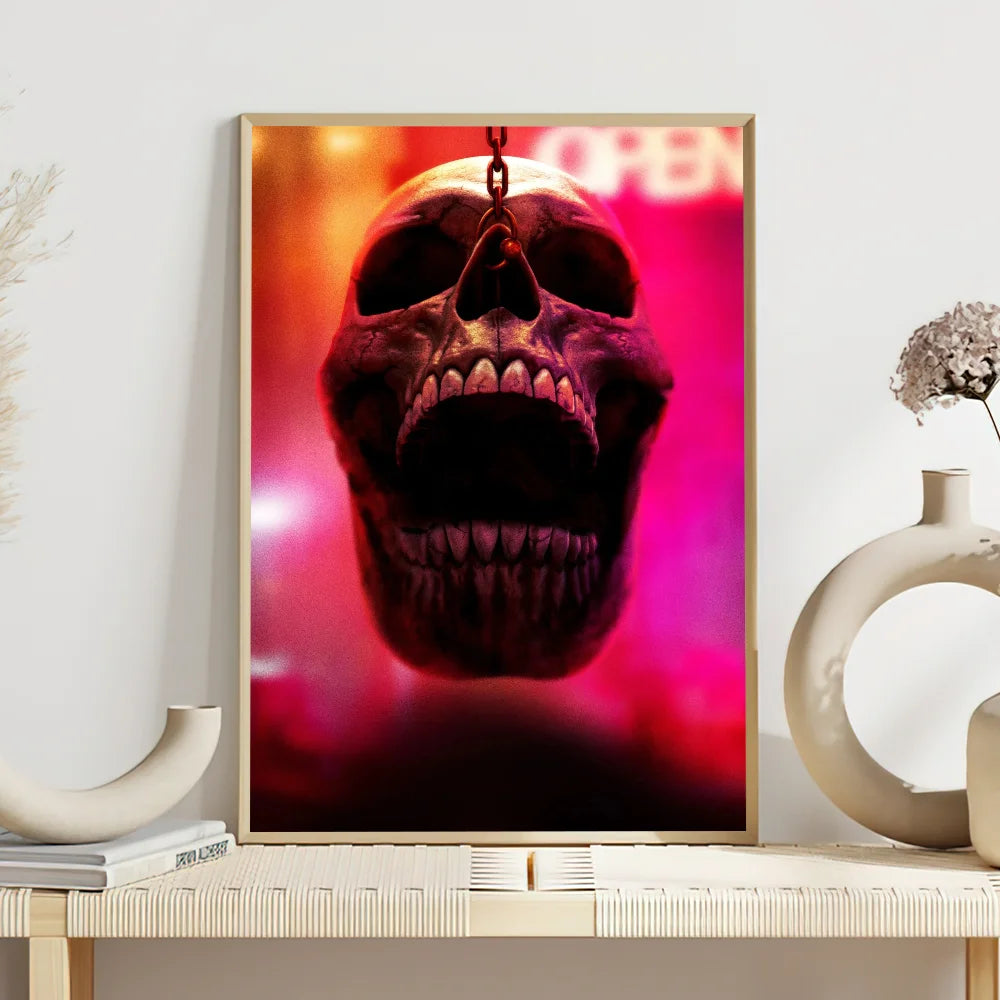 Movie Final Destination Bloodlines Poster Self Adhesive Painting Living Room Office Decoration Bedroom Home Wall