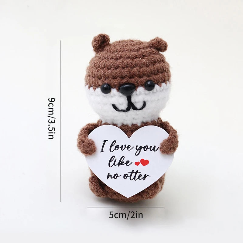 Positive Potato Ornament Desk Accessories Offices Accessories Desktop Decoration Crochet Fruits Vegetables New Year