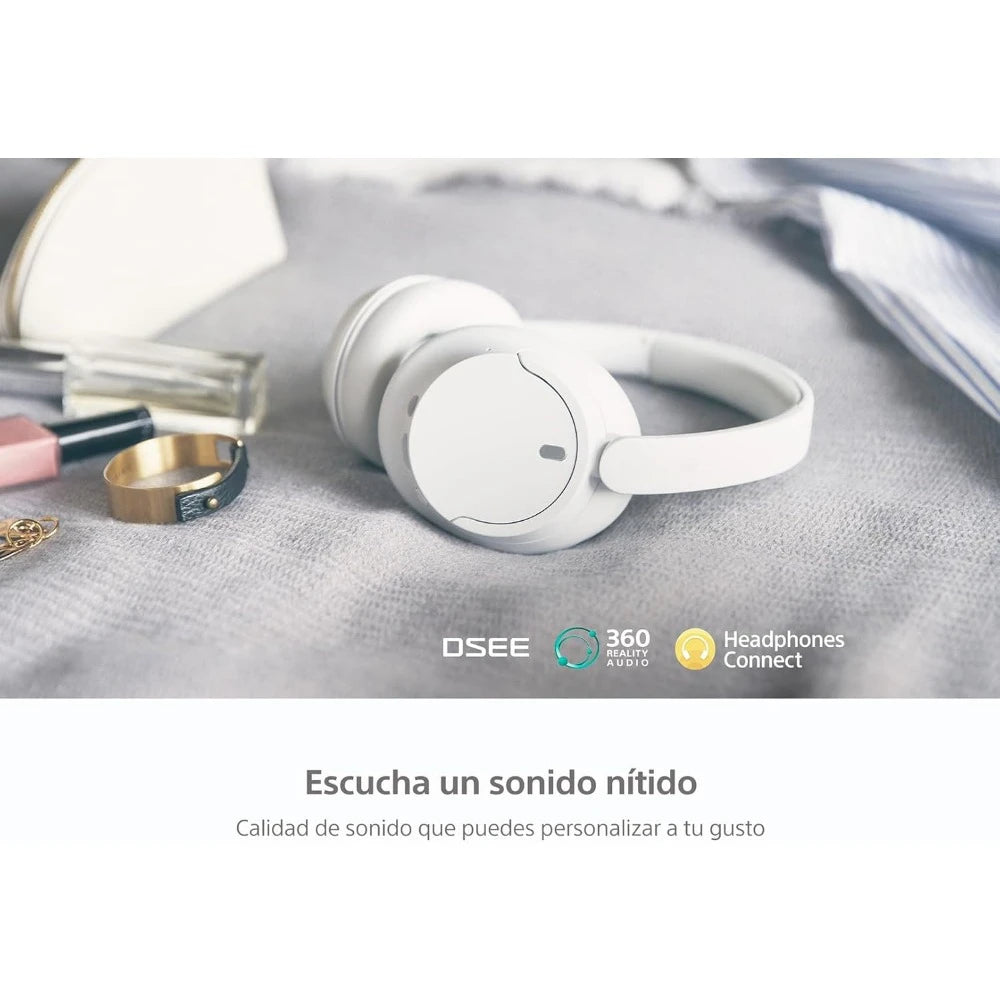 WH-CH720N Wireless Bluetooth Headphones Noise Canceling 35H Battery Quick Charge Built-in Mic - United States / Blue