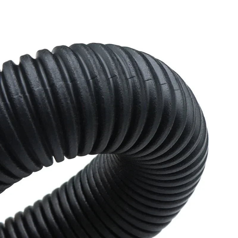 7.5mm-34.5mm Black PP Insulated Corrugated Pipe Wire Hose Plastic Corrugated Pipe Car Cable Heat Resistant Protective