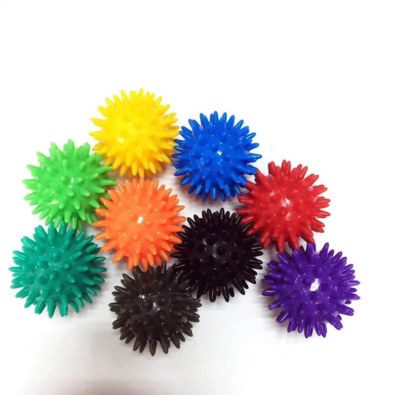6cm Balls Massage Ball Trigger Point Sport Fitness Hand Foot Pain Relief Plantar Hedgehog Fasciitis Reliever - Massage
