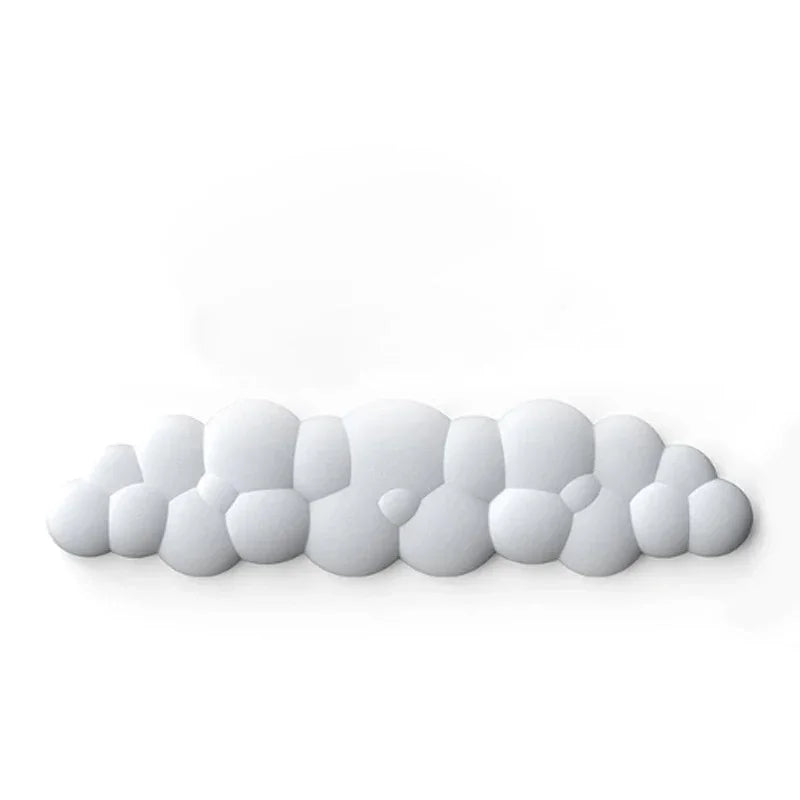 Cloud Wrist Rest Keyboard Memory Foam Mouse Mat Anti-slip Keyboard Handle Support MousePad Set Ergonomic Cloud Wrist