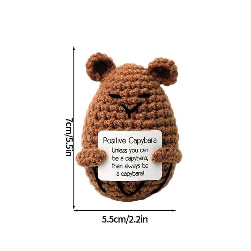 Positive Potato Ornament Desk Accessories Offices Accessories Desktop Decoration Crochet Fruits Vegetables New Year